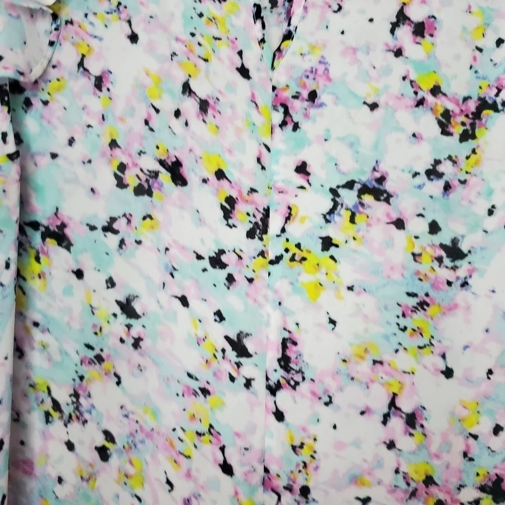 I Heart Ronson Large Work Office Blouse Ruffles - Picture 11 of 14
